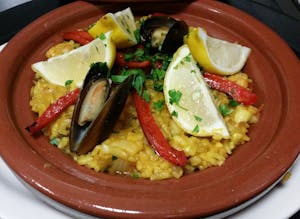 Order Paella food online from Olive Tree Cafe store, Newark on bringmethat.com