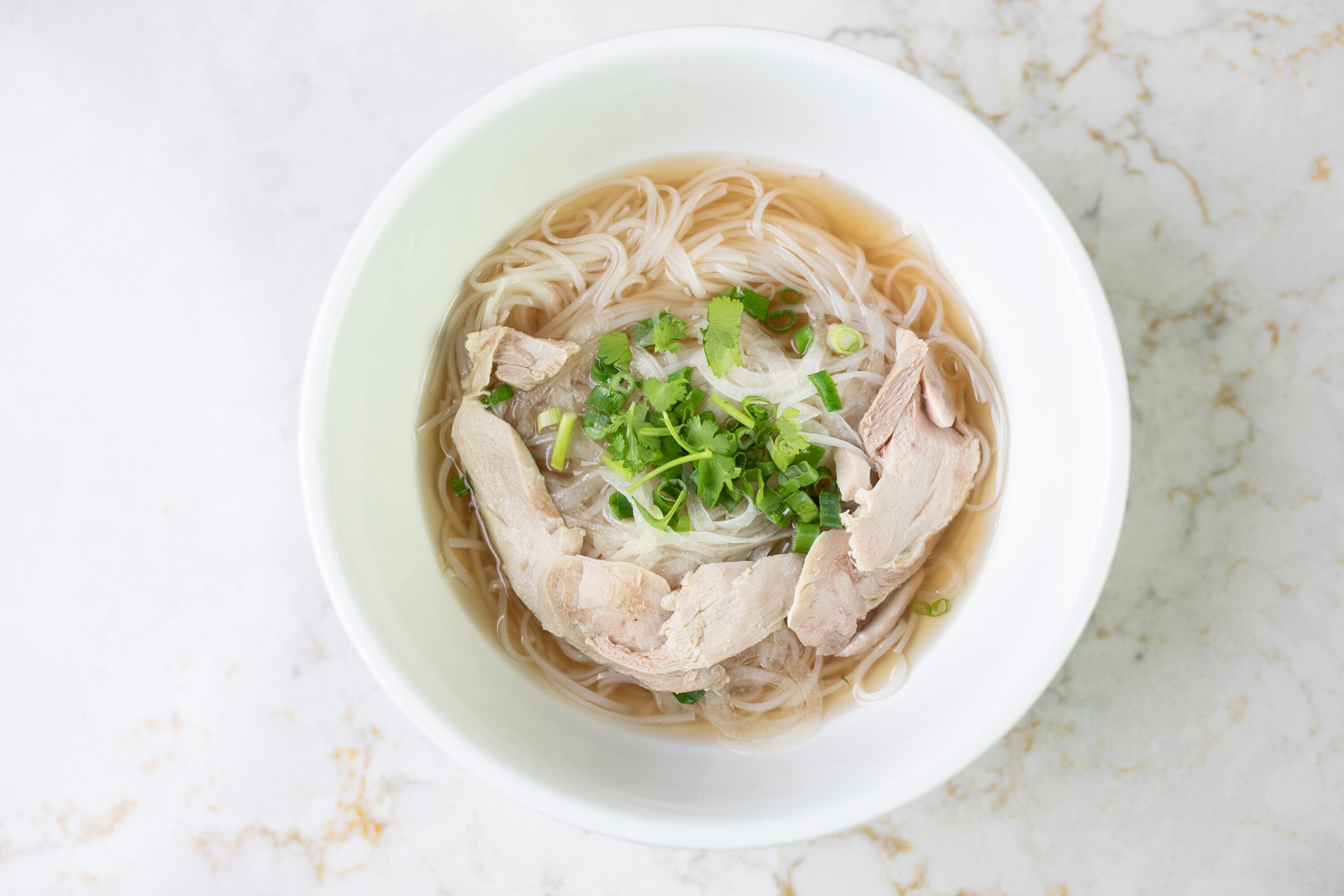 Order 3. Chicken Pho food online from Dua Vietnamese And Fish Tank Poké store, Macon on bringmethat.com