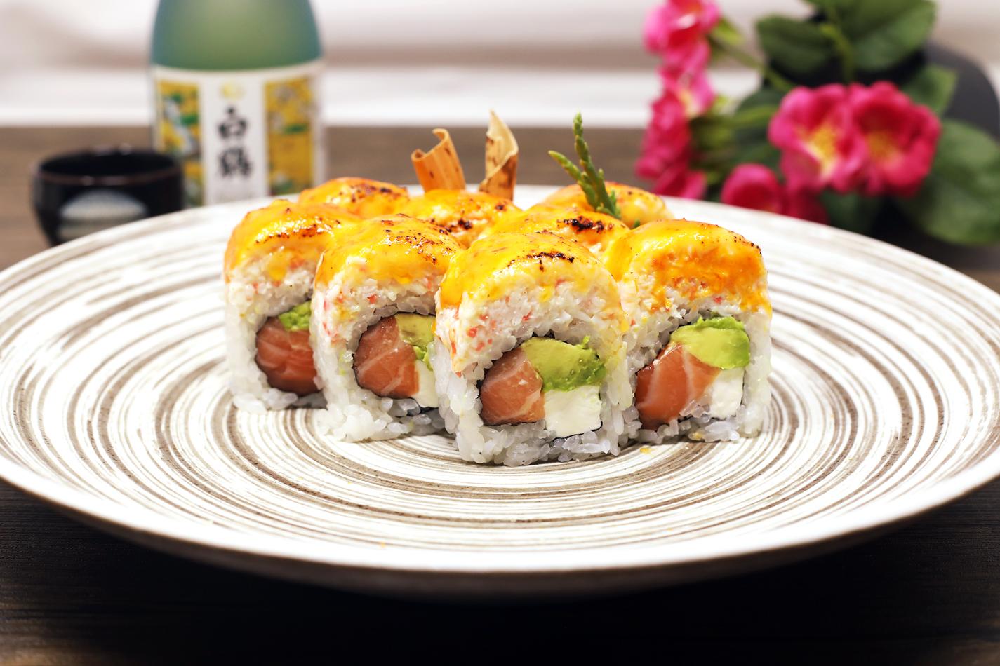 Order Sapporo Roll food online from California Rock'n Sushi store, Los Angeles on bringmethat.com