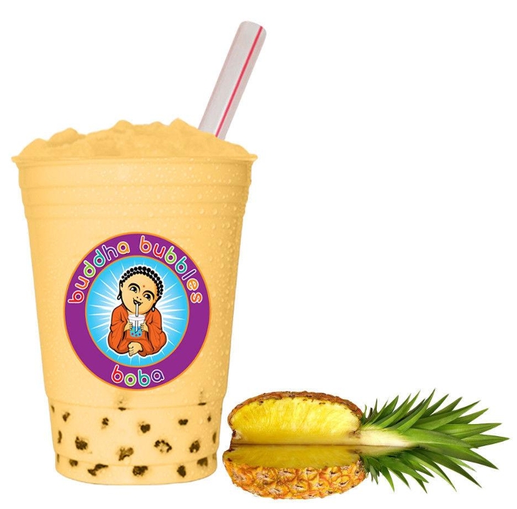 Order Pineapple Juice with Boba (Large 22 oz) (3PD) food online from Chaang Thai Restaurant store, Morgantown on bringmethat.com