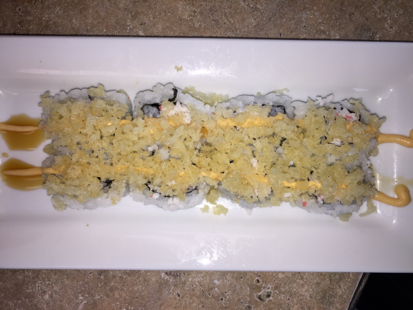 Order 10Piece Crunchy Roll food online from Jazz Sushi Bar store, New Orleans on bringmethat.com