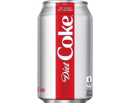 Order Can of Diet Coke food online from Ron Best Damn Burgers store, Beverly Hills on bringmethat.com