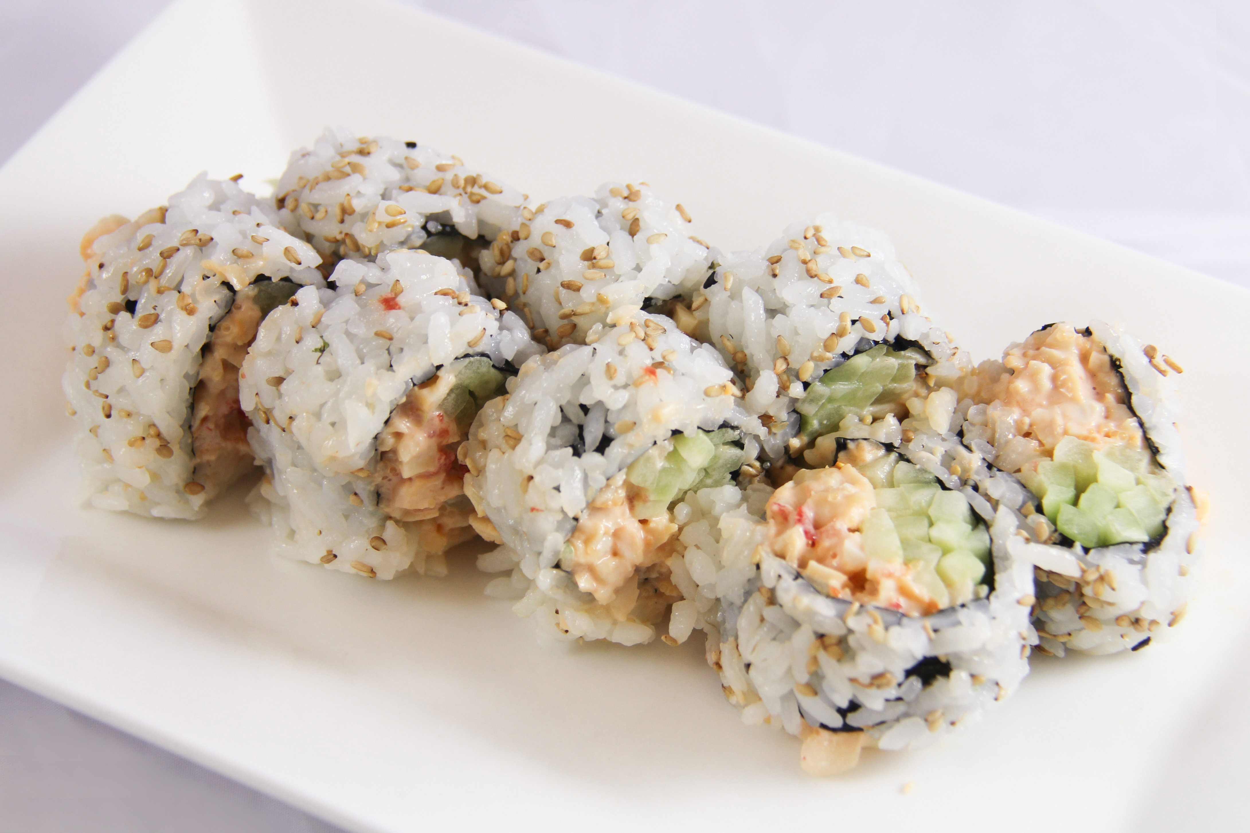 Order Spicy Scallop Roll food online from Blosom Bento store, Los Angeles on bringmethat.com