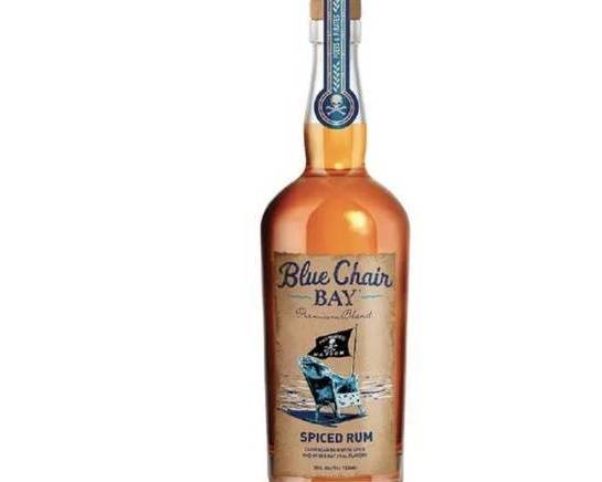 Order Blue Chair Bay Spiced, 750mL rum (35.0% ABV) food online from Cold Spring Liquor store, Liberty Hill on bringmethat.com