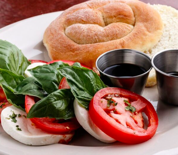 Order Caprese Sandwich Lunch food online from Tuscany Bistro store, League City on bringmethat.com