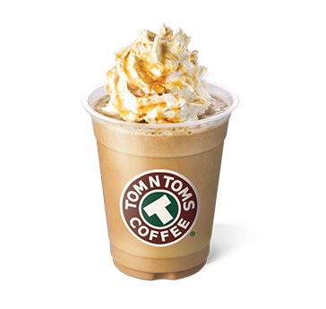 Order Caramel Espresso Tomnccino food online from Tom N Toms Coffee store, Los Angeles on bringmethat.com