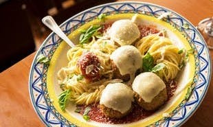 Order Pasta with Meatballs - Pasta food online from Francesco Pizzeria & Restaurant store, Whiting on bringmethat.com
