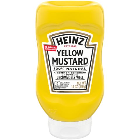 Order Heinz Yellow Mustard 14oz food online from 7-Eleven store, New Eagle on bringmethat.com