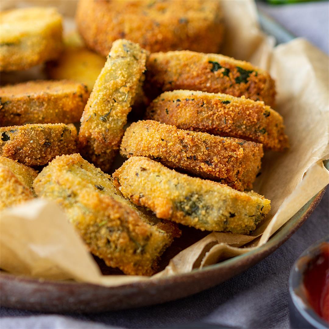 Order Breaded Zucchini food online from Papa Saverios Pizzeria store, West Chicago on bringmethat.com
