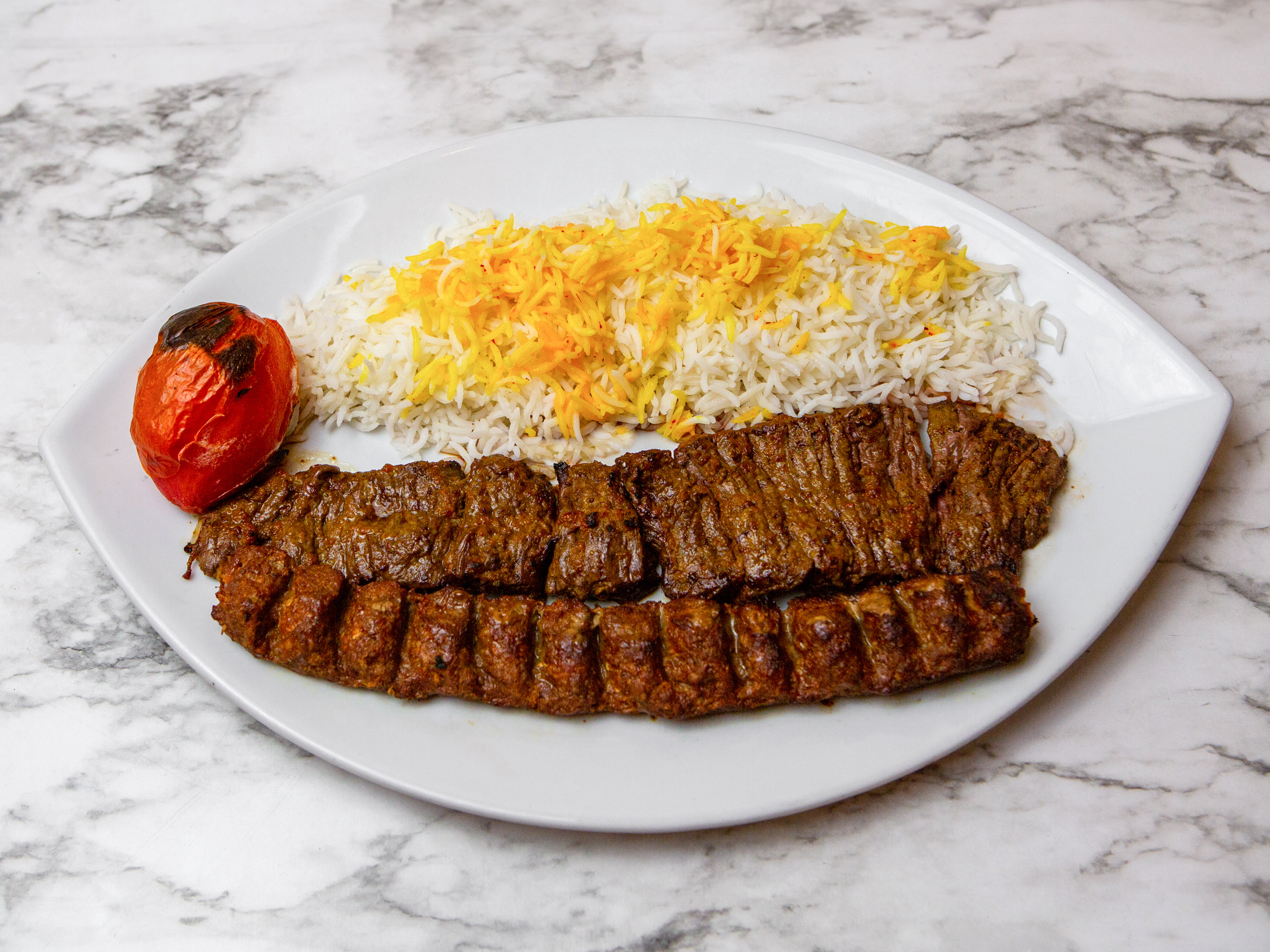 Order Sultani Beef food online from Kurosh Persian Restaurant store, Beverly Hills on bringmethat.com