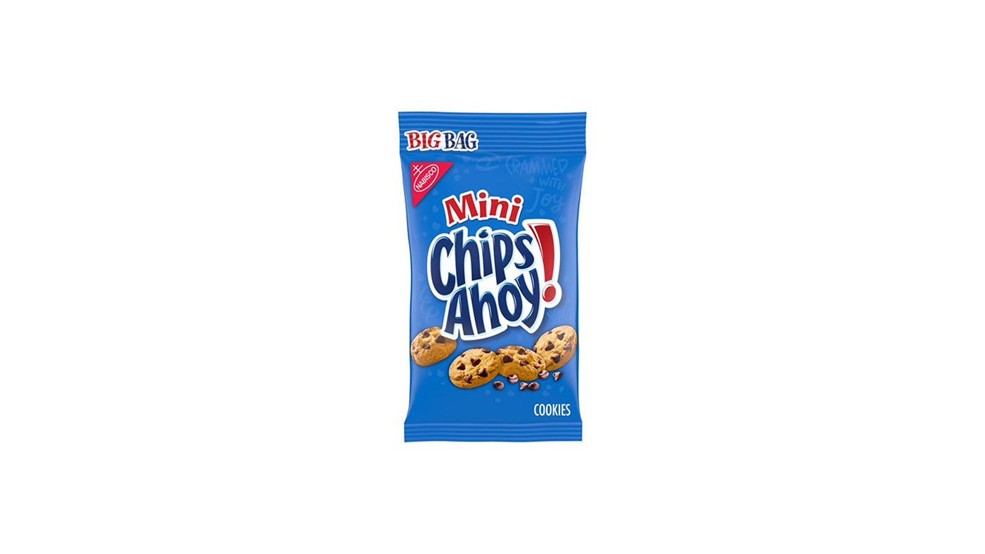 Order Chips Ahoy Minis Bag 3oz food online from Extramile store, San Diego on bringmethat.com