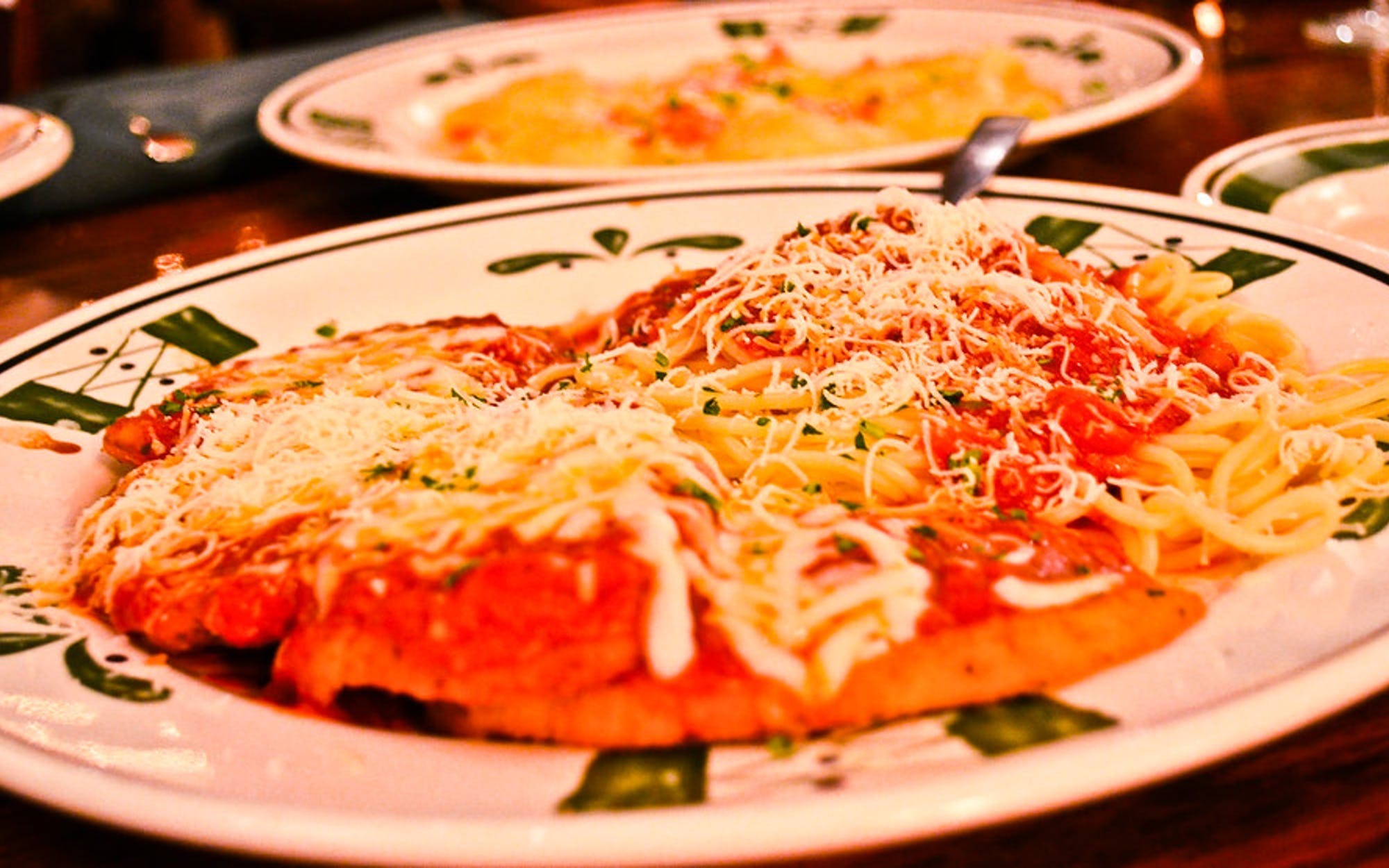 Order Eggplant Parmigiana - Entree food online from Pino's Pizzeria store, Easton on bringmethat.com