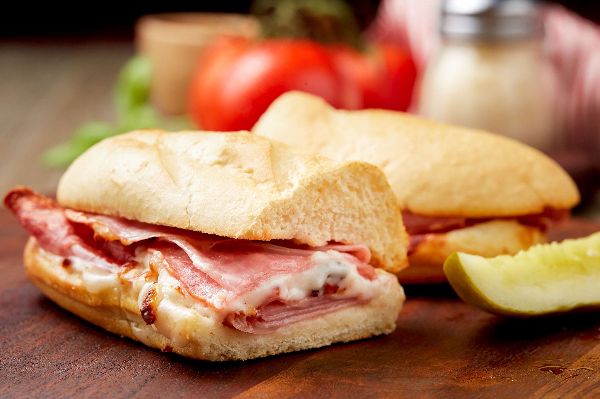Order Ham & Cheese Sandwich - Sandwich food online from Simple Simon's Pizza store, Bartlesville on bringmethat.com