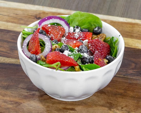 Order Berry Spinach Salad food online from The Brick Oven store, Buffalo on bringmethat.com