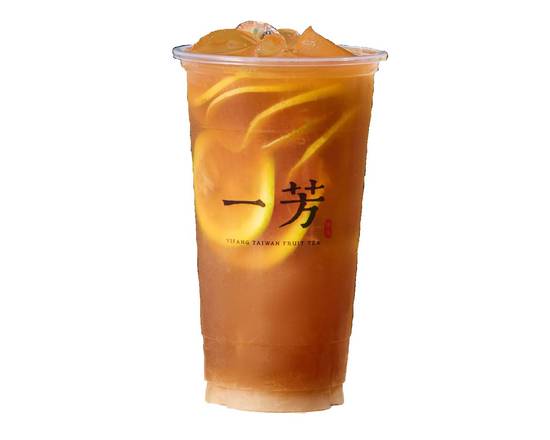 Order Smashed Lemon Iced BlackTea / 爆打檸檬紅茶 food online from Yifang Taiwan Fruit Tea store, SF on bringmethat.com