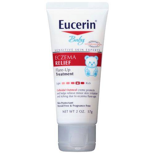 Order Eucerin Baby Eczema Relief Flare Up Treatment Fragrance Free - 2.0 oz food online from Walgreens store, Jacksonville on bringmethat.com