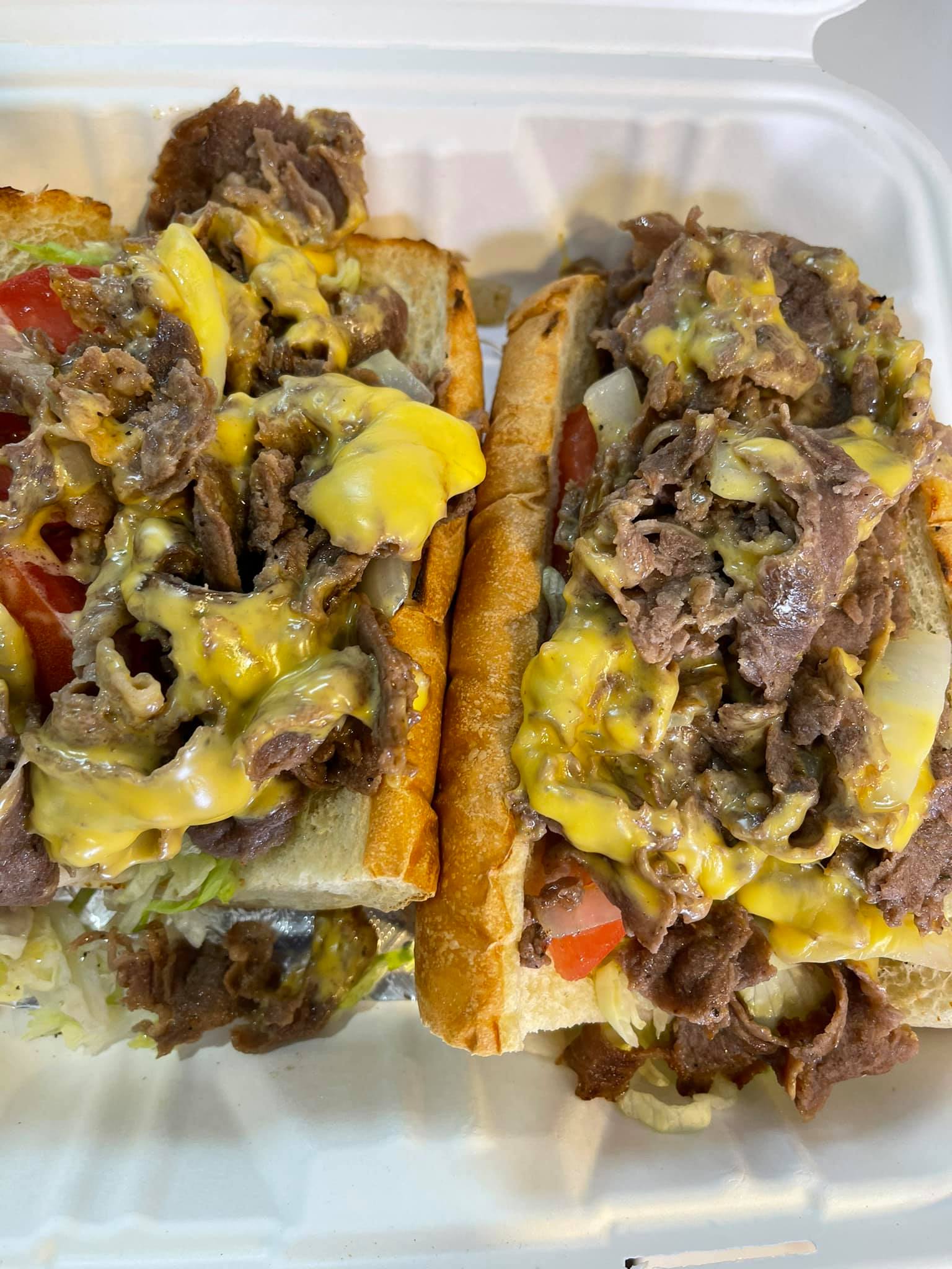 Order Cheese Steak Sub food online from Miss Yvonne's store, Edgewater on bringmethat.com