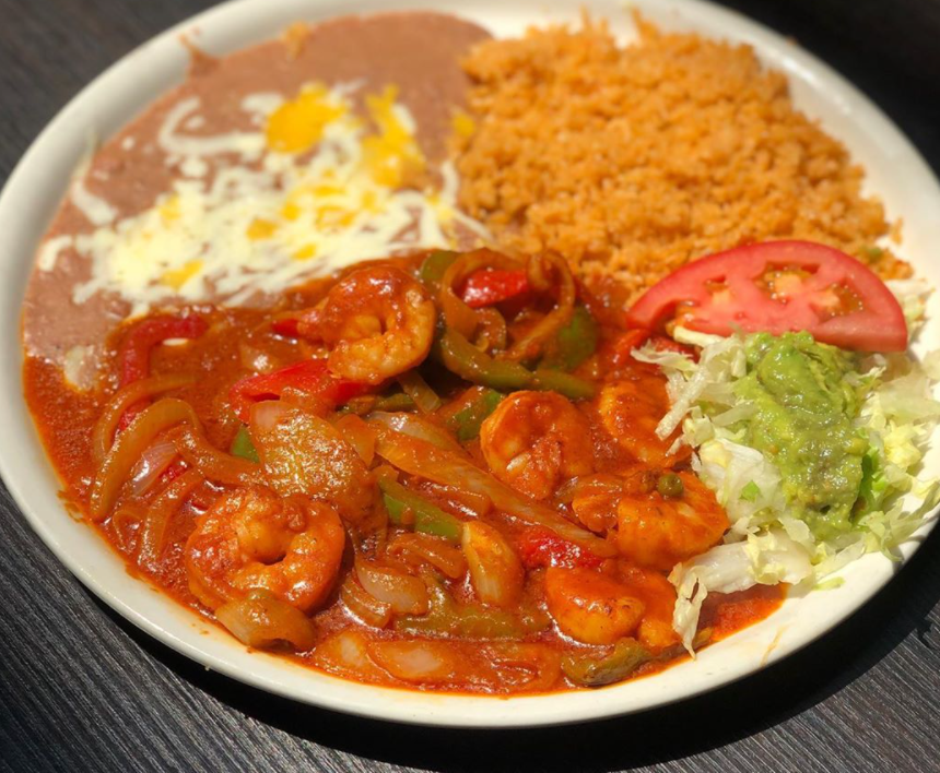 Order Camarones a la Ranchera food online from Celia Mexican Restaurant store, Daly City on bringmethat.com