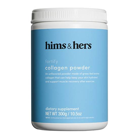 Order hims & hers fortify collagen powder (10.5 oz) food online from Hims & Hers Health And Wellness store, Atlanta on bringmethat.com