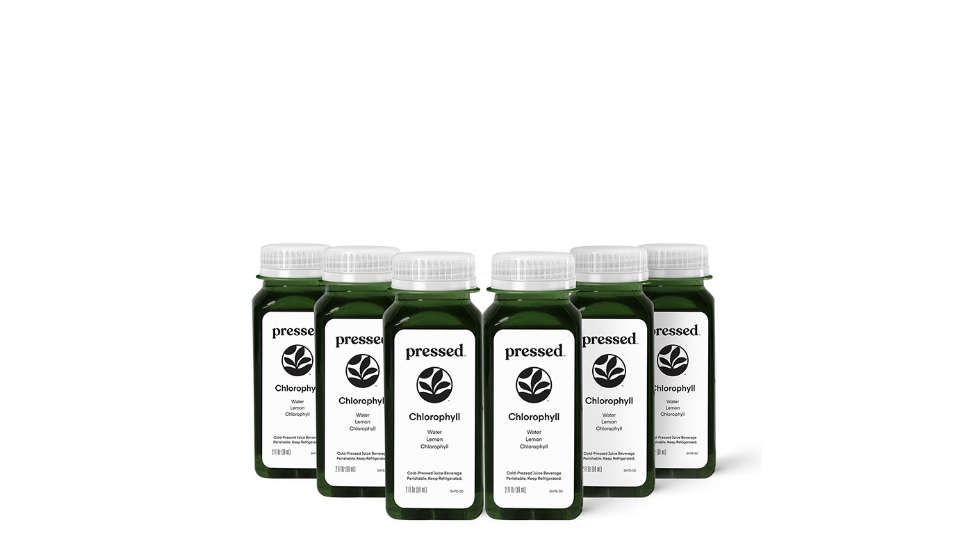 Order Chlorophyll Shot 6-pack food online from Pressed Post store, Cypress on bringmethat.com