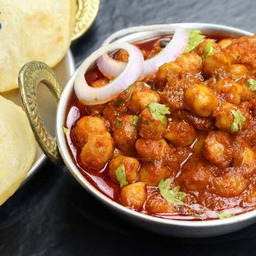 Order Chole Bhutera food online from Great Himalayan Indian Cuisines store, Moore on bringmethat.com