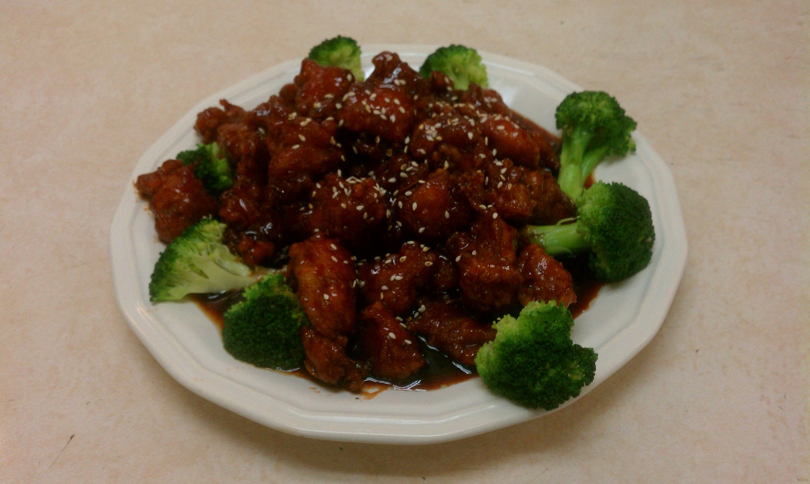 Order #92. Sesame Chicken food online from Golden China store, Cary on bringmethat.com