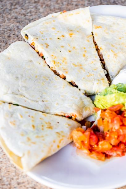 Order Quesadillas with Cheese food online from Alicia's Mexican Grille store, Cypress on bringmethat.com