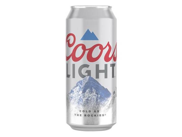 Order Coors Light American Lager Beer - 6x 16oz Cans food online from Shar Armanetti Fine Wine & Spirits store, Carpentersville on bringmethat.com