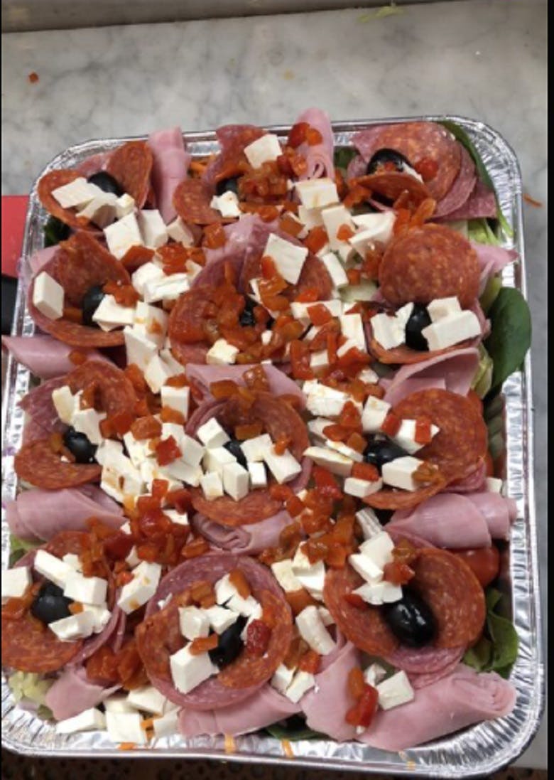 Order Antipasta Salad Catering - Small Tray (Serves 6-8 People) food online from Nonna's Pizzeria store, Wappingers Falls on bringmethat.com