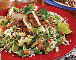 Order Guacamole Chicken Salad food online from Ojos Locos Sports Cantina store, Houston on bringmethat.com