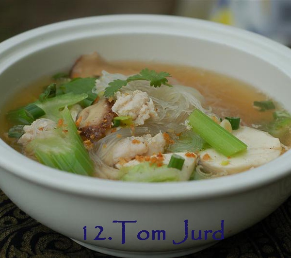 Order 12. Tom Jurd Soup food online from The Old Siam store, Sunnyvale on bringmethat.com