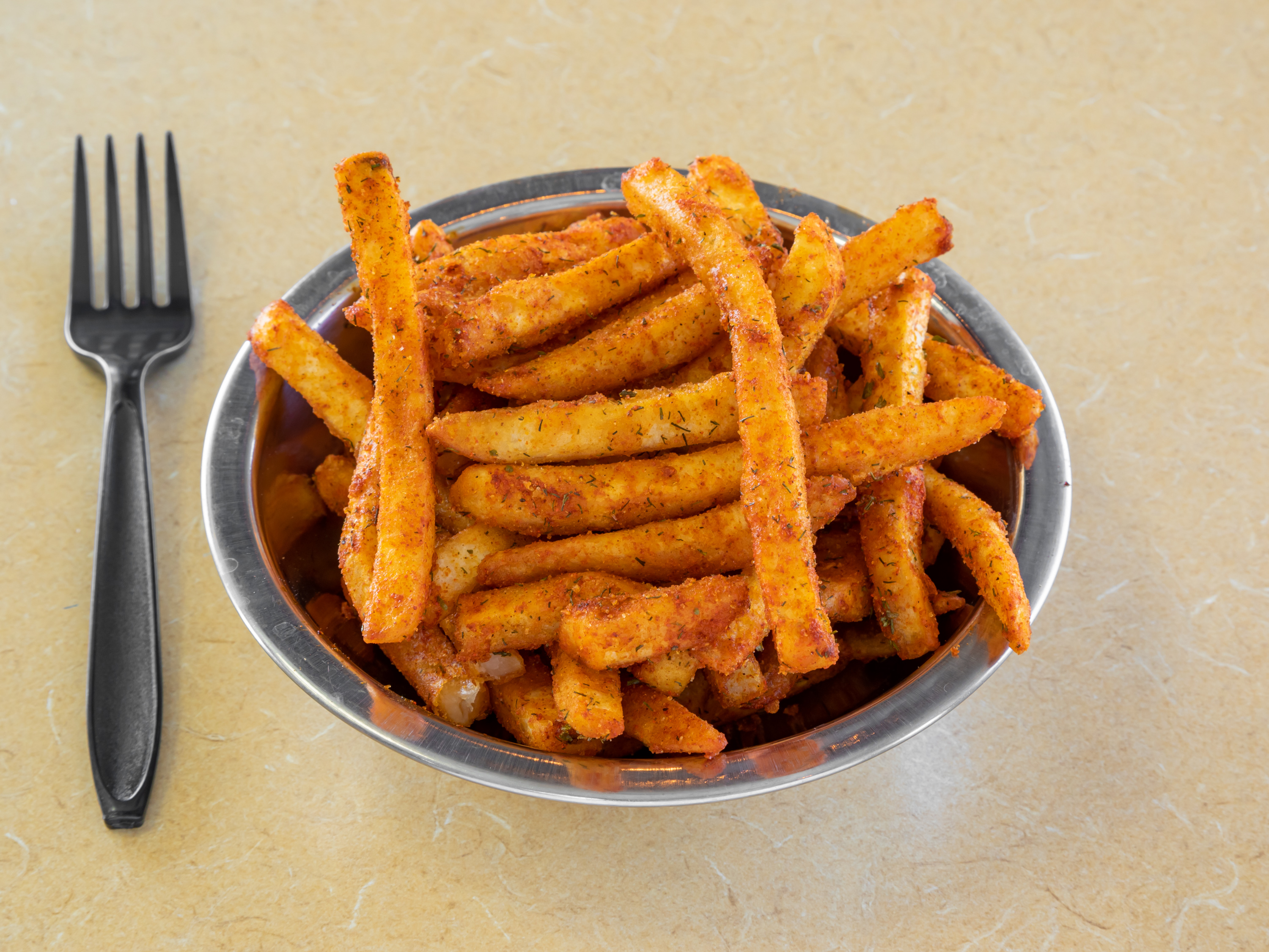 Order Spicy Seasoned Fries food online from Crazy Mike Wings store, Goodyear on bringmethat.com