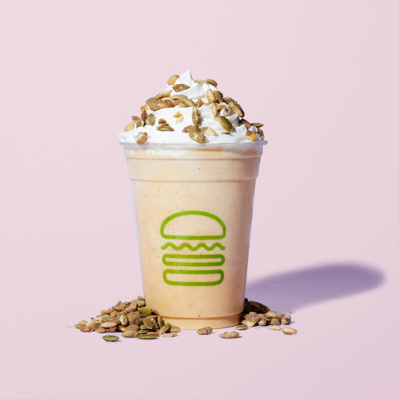Order Pumpkin Patch Shake food online from Shake Shack store, Cherry Hill on bringmethat.com