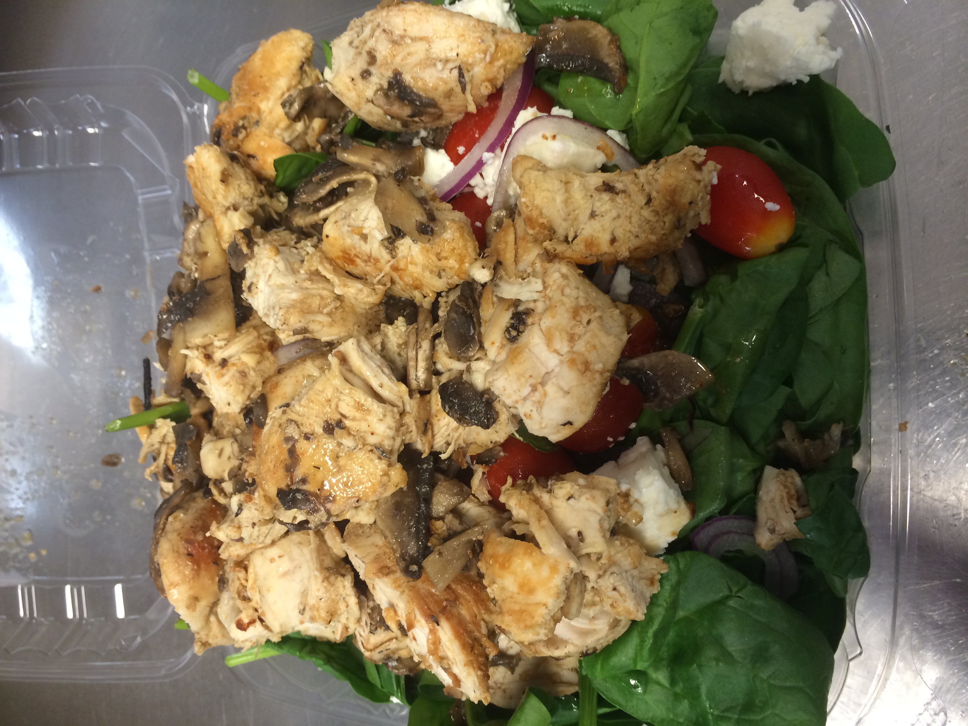 Order Grilled Chicken Caesar Salad food online from Big Daddy Pizza store, Philadelphia on bringmethat.com