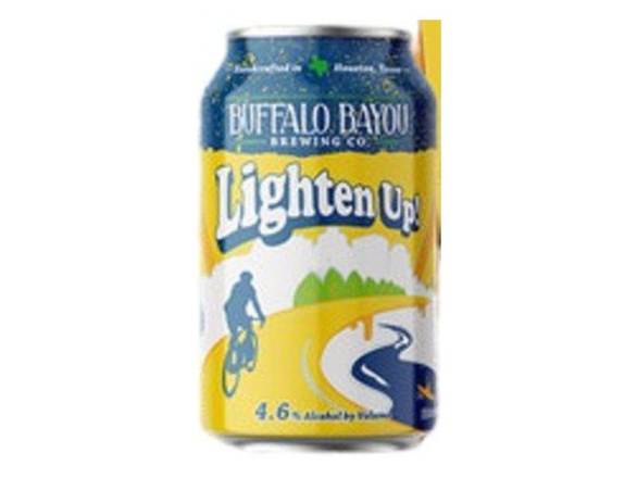 Order Buffalo Bayou Lighten Up Ale - 6x 12oz Cans food online from Liquor Cabinet store, Houston on bringmethat.com