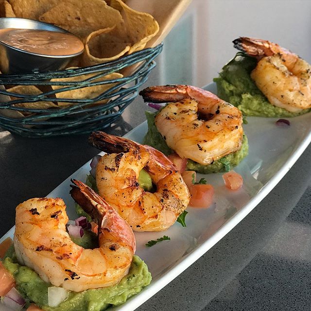 Order Shrimp and Guacamole food online from Olive And Basil store, San Diego on bringmethat.com