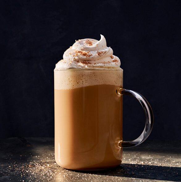 Order Cinnamon Crunch Latte food online from Panera store, Ashburn on bringmethat.com