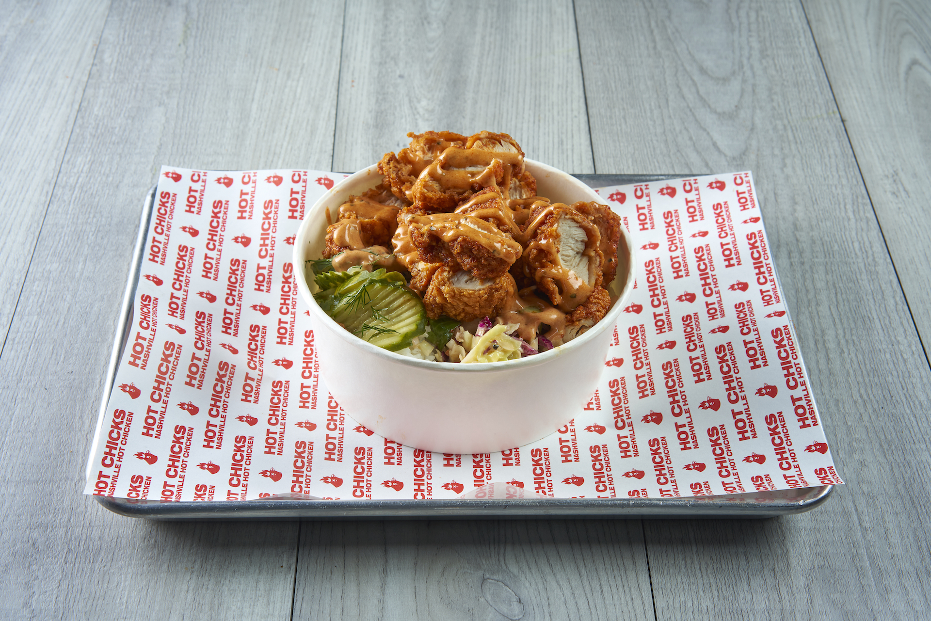 Order Rice Bowl food online from Hot Chicks Chicken store, Plano on bringmethat.com