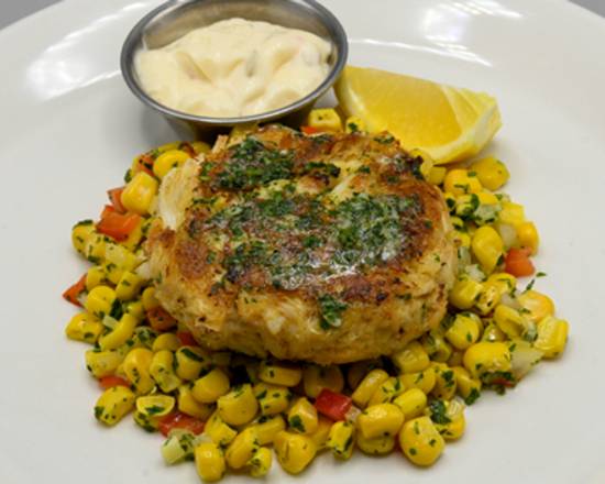 Order Maryland Style Crab Cake food online from Mitchell's Fish Market store, Pittsburgh on bringmethat.com