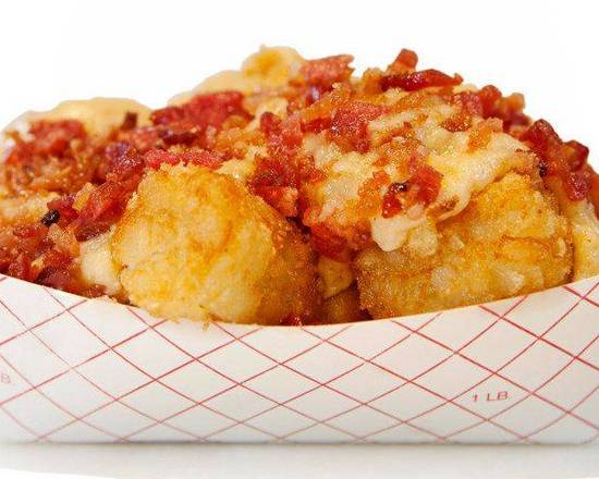 Order Small White Cheddar Bacon Tots food online from Cracked store, Chicago on bringmethat.com
