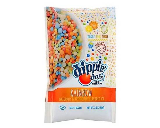 Order Dippin’ Dots 2.5 oz - Rainbow Ice food online from Pink Dot Logan Heights store, San Diego on bringmethat.com