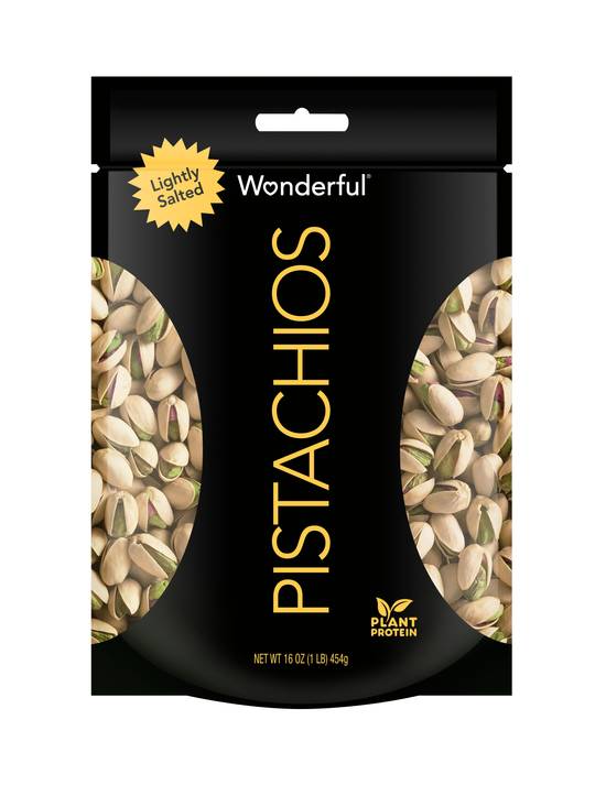Order Wonderful Pistachios, Roasted and Lightly Salted, 16 OZ food online from CVS store, Tulsa on bringmethat.com