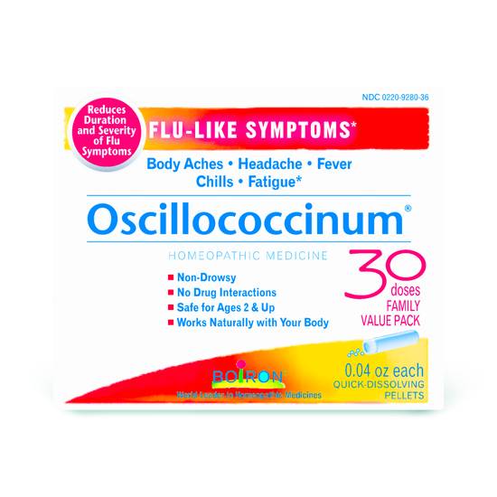 Order Boiron Oscillococcinum Flu Symptom Relief Quick (30 ct) food online from Rite Aid store, MILFORD on bringmethat.com