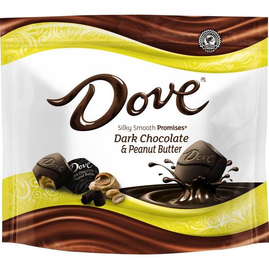 Order Dove Promises Peanut Butter And Dark Chocolate Candy (7.61 oz) food online from Rite Aid store, Yamhill County on bringmethat.com