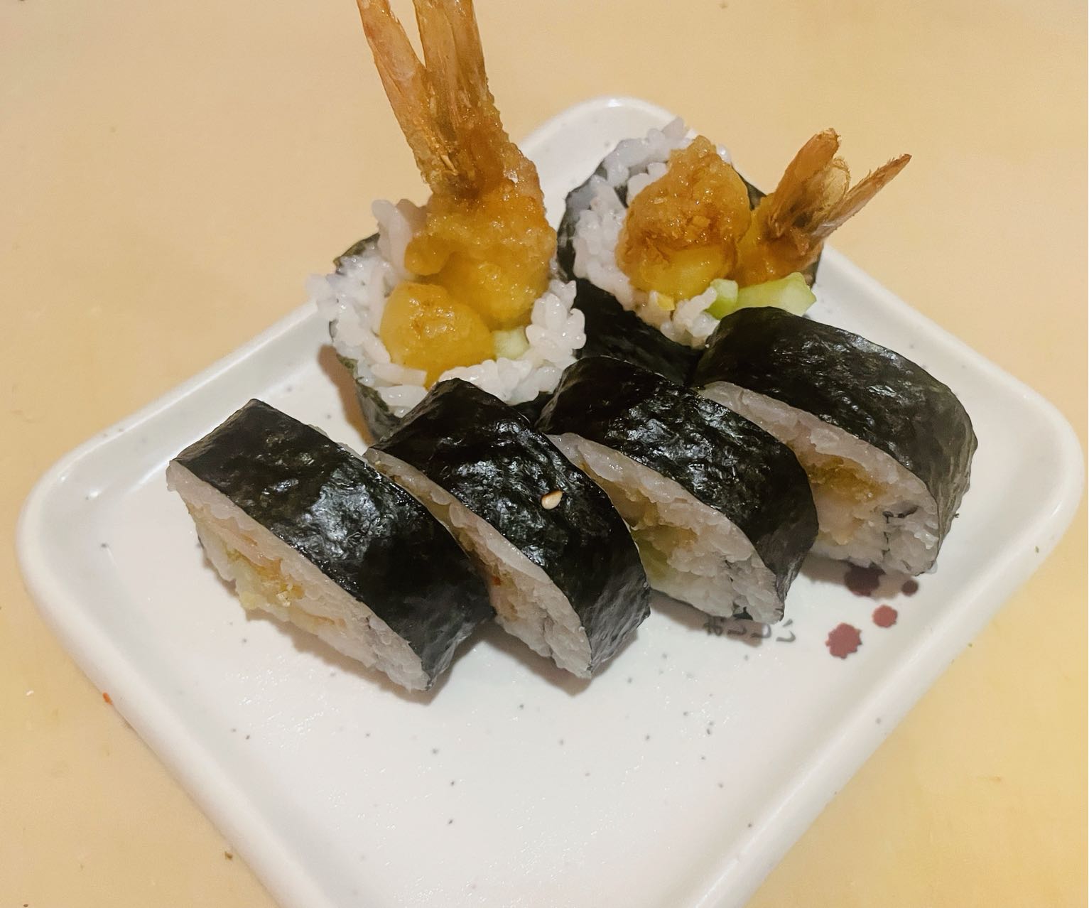 Order Shrimp tempura roll  food online from Tea House store, Charlottesville on bringmethat.com