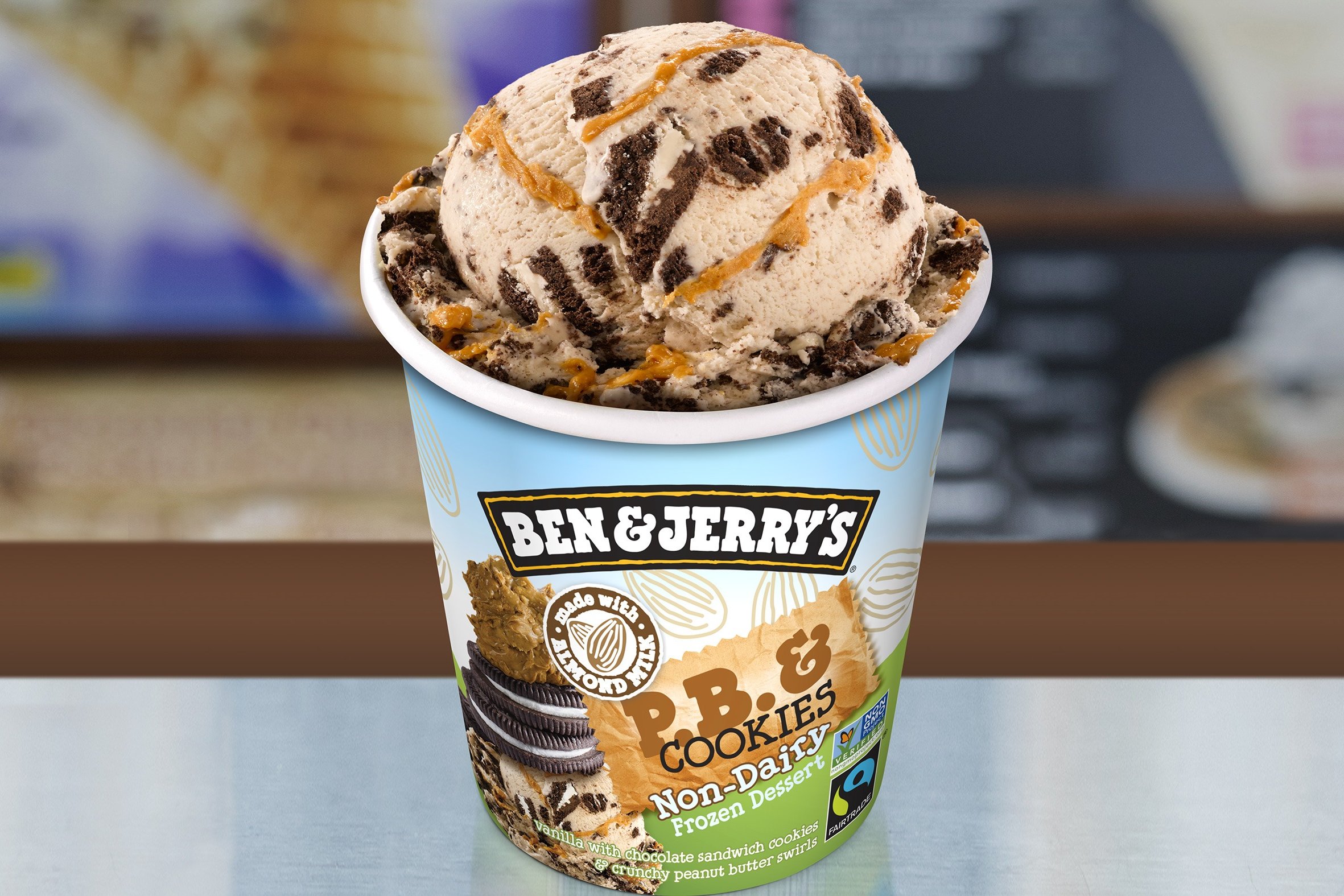 Order P.B. ＆ Cookies Non-Dairy food online from Ben & Jerry's store, Plano on bringmethat.com