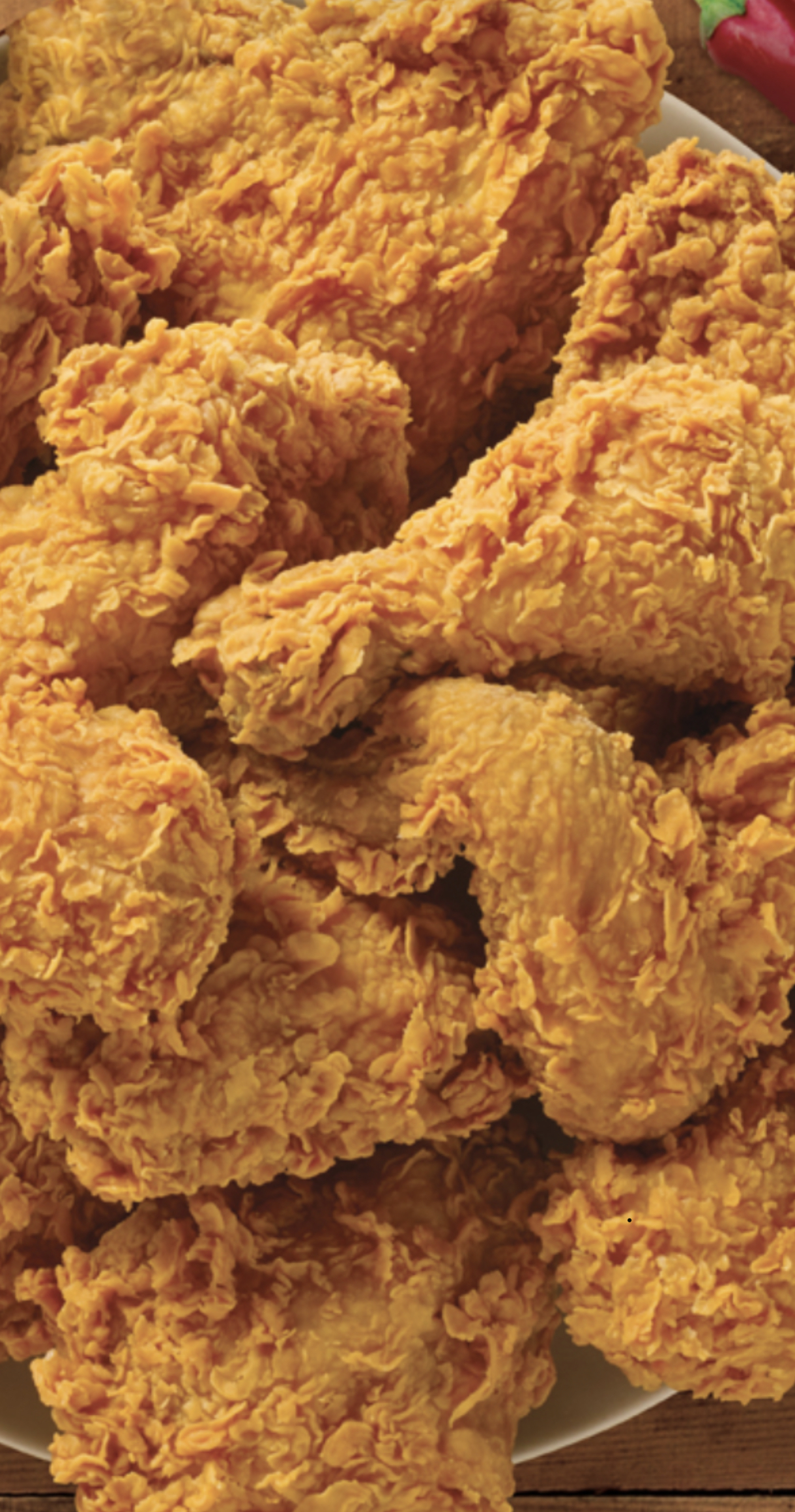 Order 9 Pieces Chicken Only food online from Dr Chicken Shack store, Newark on bringmethat.com