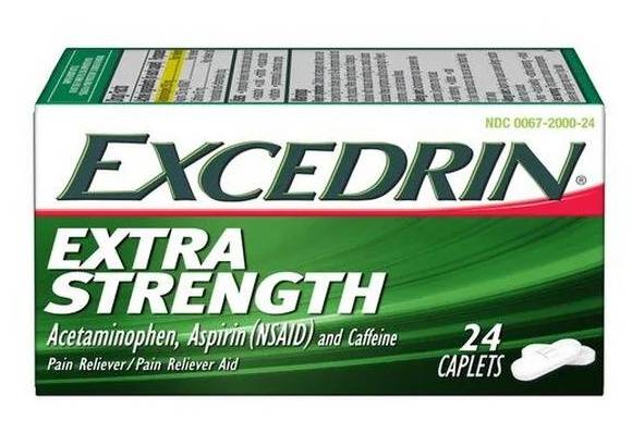 Order Excedrin Extra Strength Headache Relief Caplets, Extra Strength Headache Relief Caplets 24 food online from Divine Wine and Spirits store, San Diego on bringmethat.com