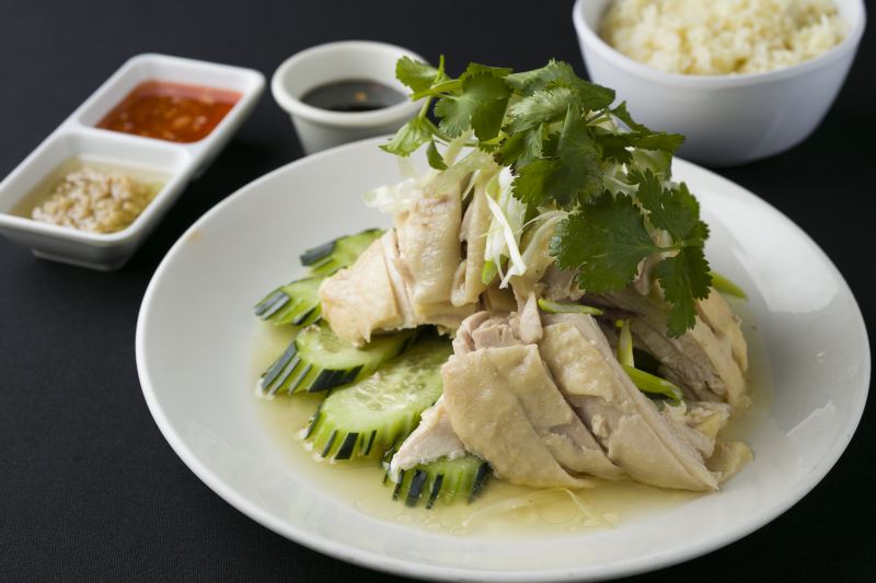 Order Hainan Chicken food online from Belacan Grill Malaysian Bistro store, Tustin on bringmethat.com