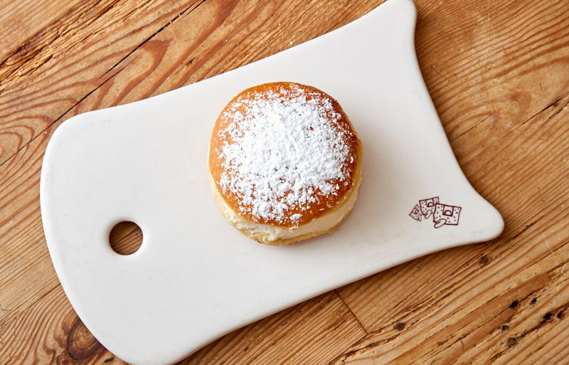 Order French Cream Donut food online from Le Pain Quotidien store, Los Angeles on bringmethat.com